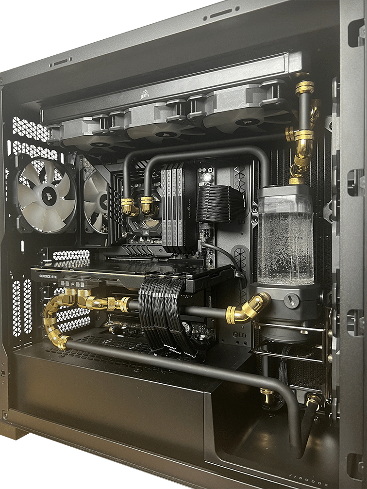 Custom vandkøling fra Corsair gamer computer